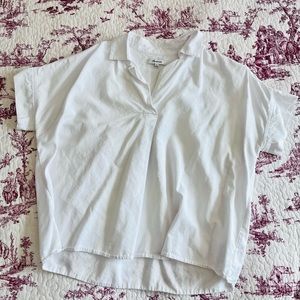 Madewell White Blouse